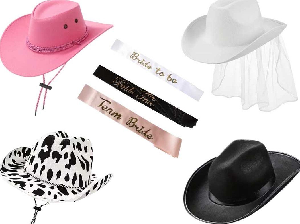 Cowgirl hat add-on for bachelorette parties in Scottsdale AZ