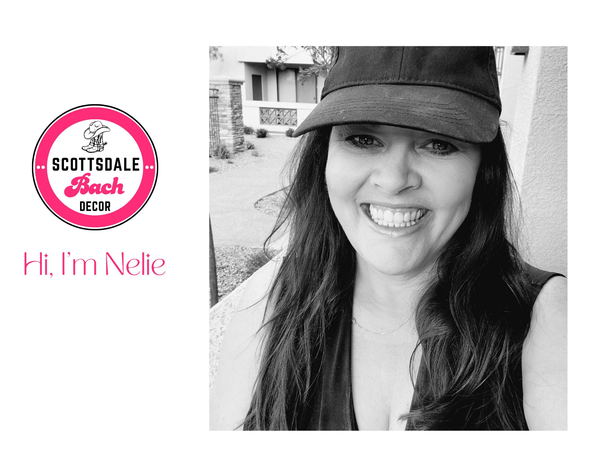Nelie owner of Scottsdale Bach Decor bachelorette party decorator