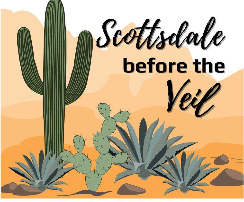 Scottsdale Before the Veil theme banner bachelorette party