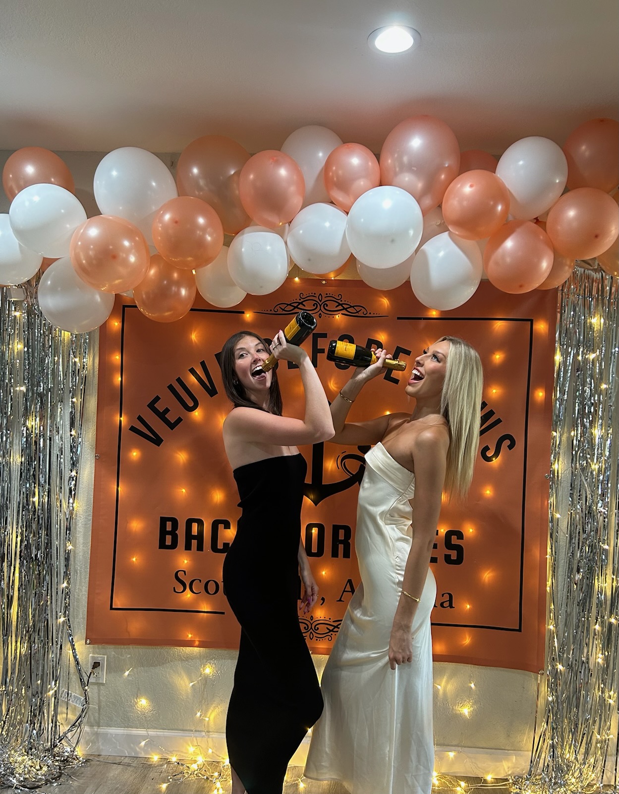 Scottsdale bachelorette party setup